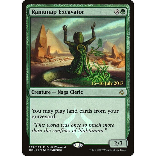 Image for Ramunap Excavator (Draft Weekend) (129) (LARP) - Magic: The Gathering