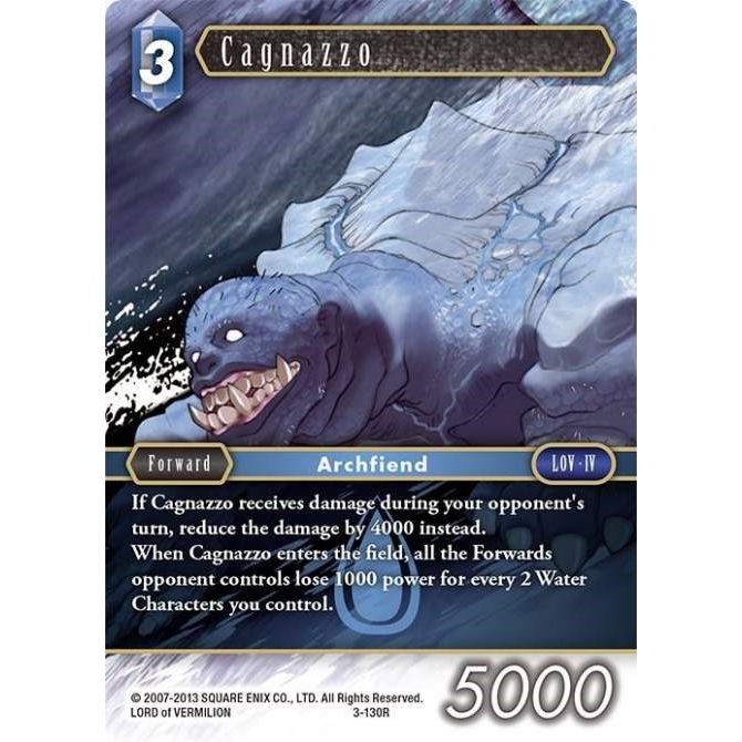 Image for Cagnazzo (3-130R) (OP3) - Final Fantasy TCG