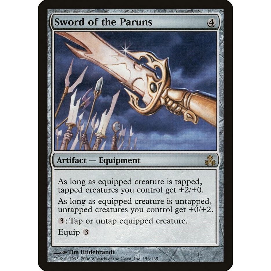 Image for Sword of the Paruns (156) (GPT) - Magic: The Gathering