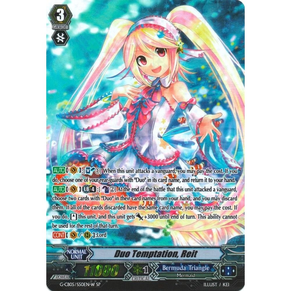 Image for Duo Temptation, Reit (White - SP) (G-CB05/S50EN W) (G-CB05) - Cardfight Vanguard