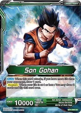 Image for Son Gohan // Full Power Son Gohan (BT1-058) (DBS-B01) - Dragon Ball Super: Masters