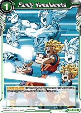 Image for Family Kamehameha (BT1-082) (DBS-B01) - Dragon Ball Super: Masters