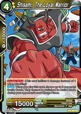 Image for Shisami, The Loyal Warrior (BT1-094) (DBS-B01) - Dragon Ball Super: Masters
