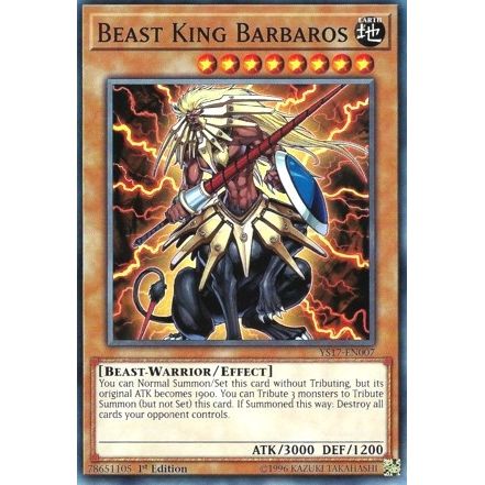 Image for Beast King Barbaros (YS17-EN007) (YS17) - YuGiOh