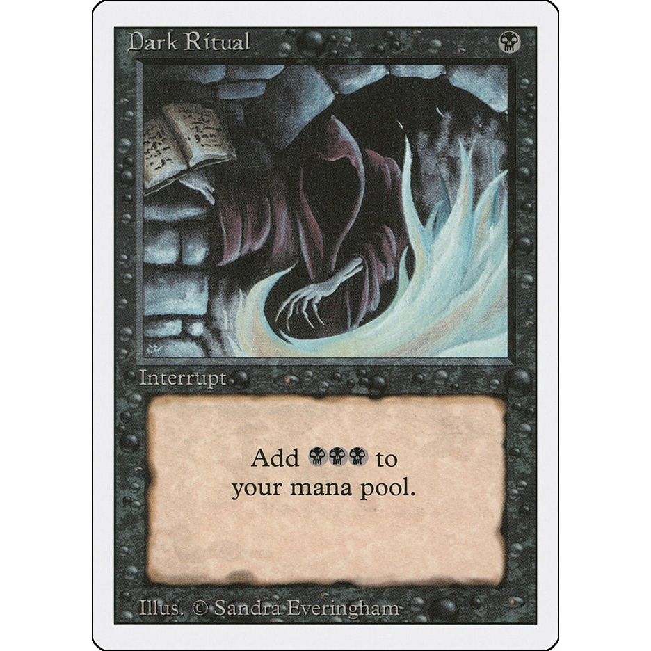 Image for Dark Ritual (3ED) - Magic: The Gathering