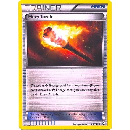 Image for Fiery Torch - 89/106 (Sheen Holo) (089/106) (MCAP) - Pokemon