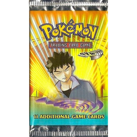 Image for Gym Heroes Booster Pack [Unlimited Edition] - Pokemon