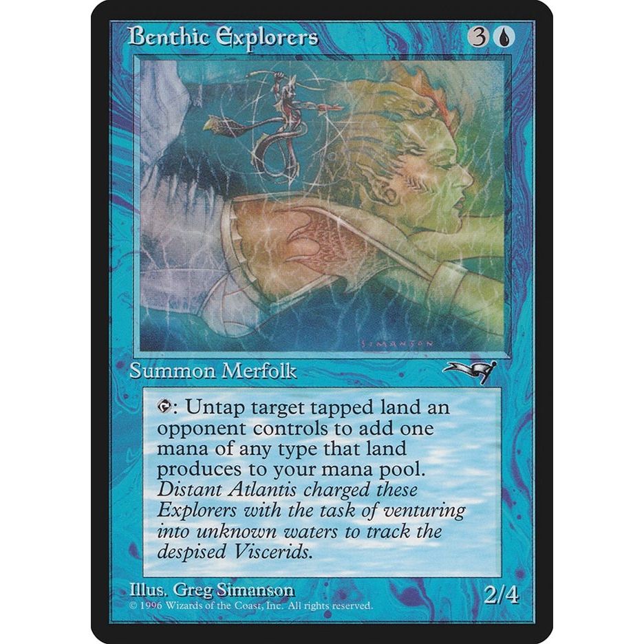 Image for Benthic Explorers (37) (ALL) - Magic: The Gathering