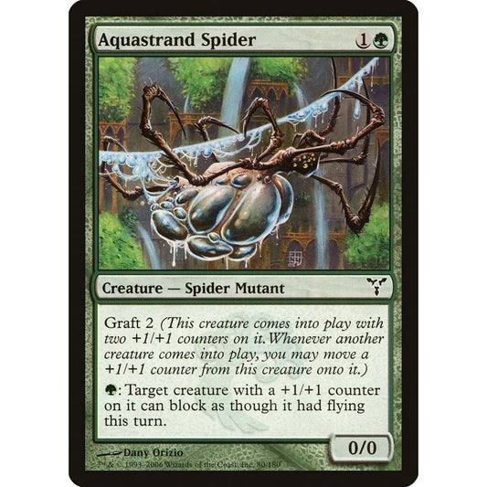 Image for Aquastrand Spider (80) (DIS) - Magic: The Gathering