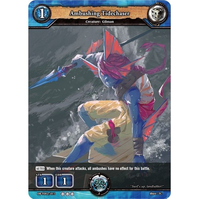 Image for Ambushing Tidechaser (DB-TD02/013) (TD02) - Dragoborne