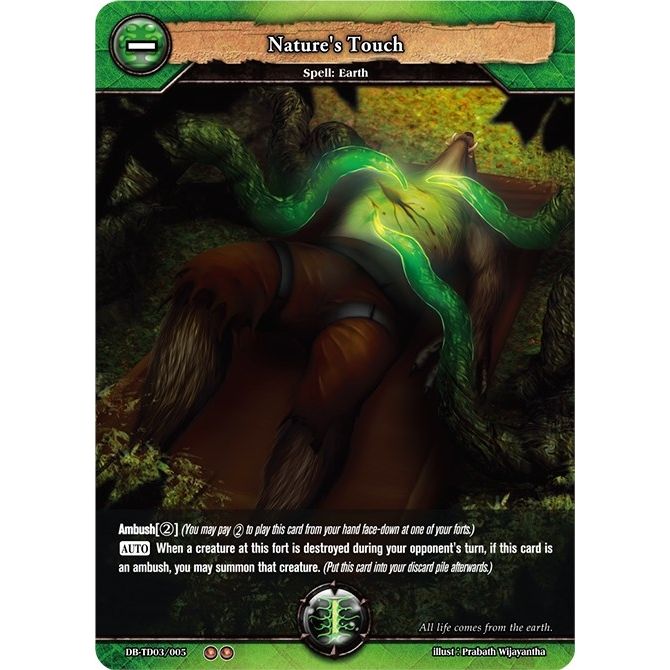 Image for Nature's Touch (DB-TD03/005) (TD03) - Dragoborne