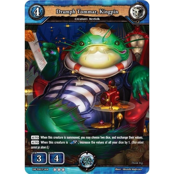 Image for Dramph Tommar, Kingpin (DB-TD03/008) (TD03) - Dragoborne