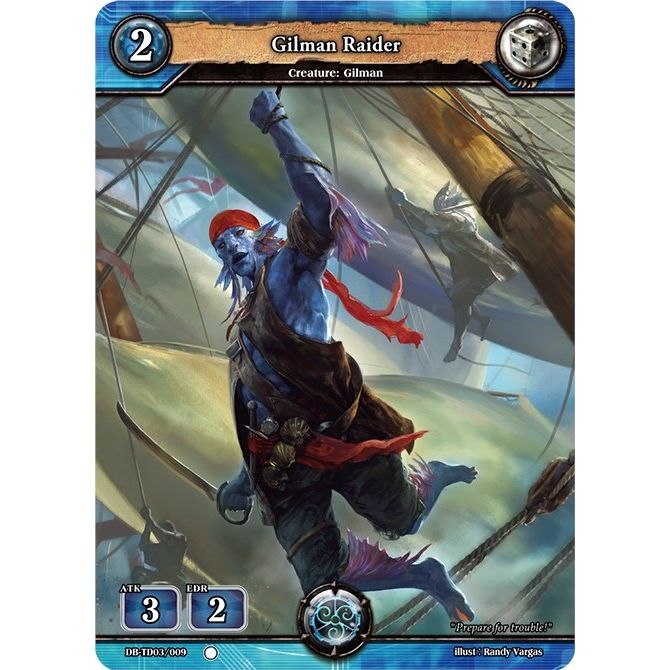 Image for Gilman Raider (DB-TD03/009) (TD03) - Dragoborne