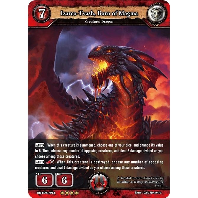 Image for Izarco-Tvash, Born of Magma (DB-TD03/013) (TD03) - Dragoborne