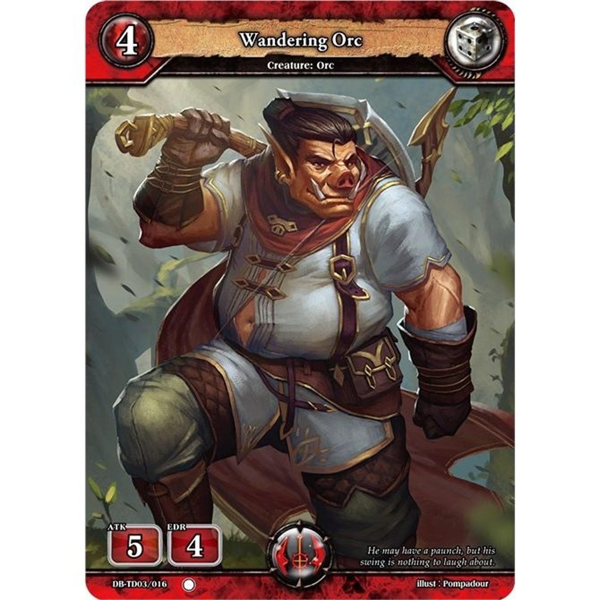 Image for Wandering Orc (DB-TD03/016) (TD03) - Dragoborne