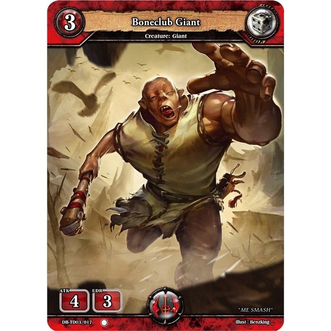 Image for Boneclub Giant (DB-TD03/017) (TD03) - Dragoborne