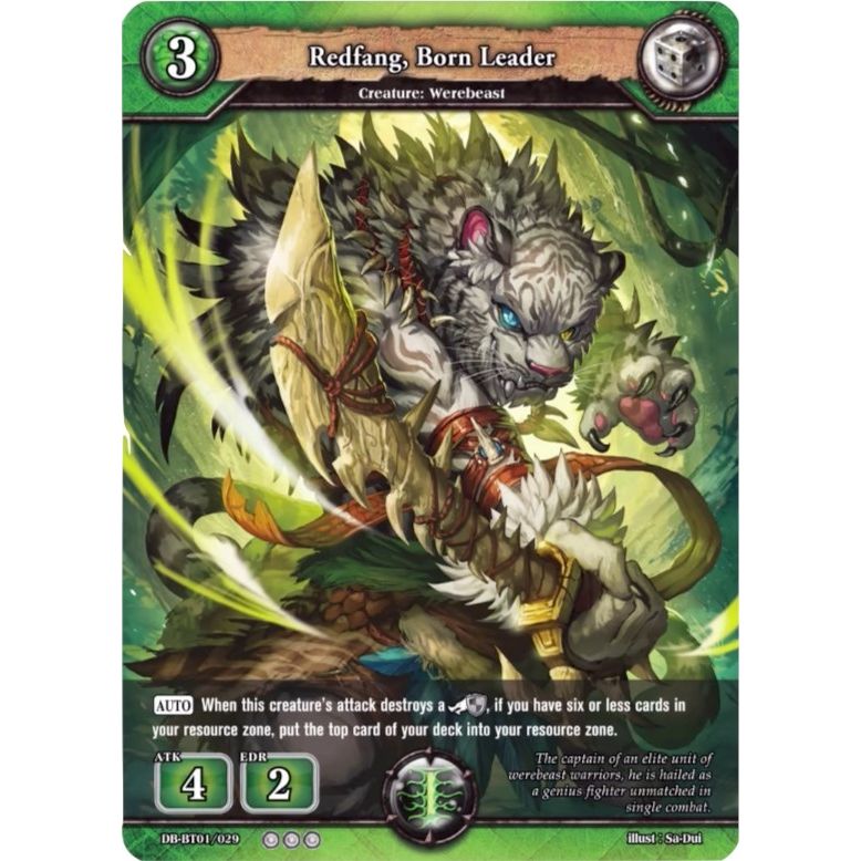 Image for Redfang, Born Leader (DB-BT01/029) (BP01) - Dragoborne