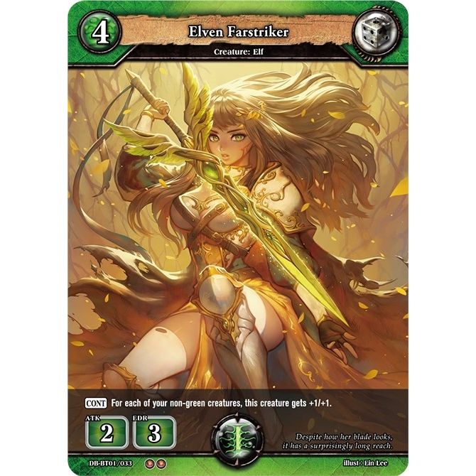 Image for Elven Farstriker (DB-BT01/033) (BP01) - Dragoborne