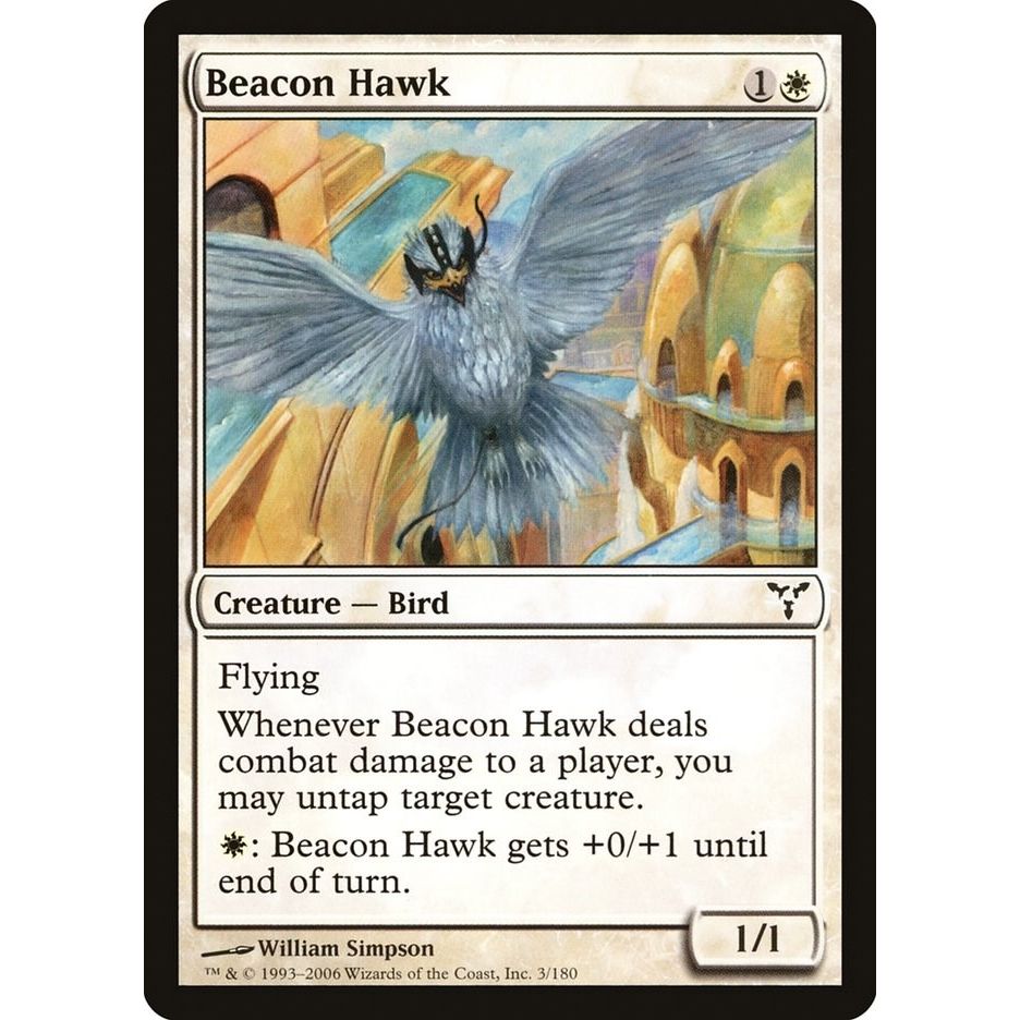 Image for Beacon Hawk (3) (DIS) - Magic: The Gathering