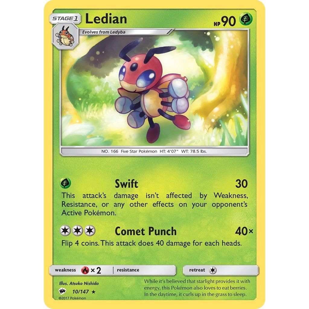 Image for Ledian (10/147) (SM03) - Pokemon