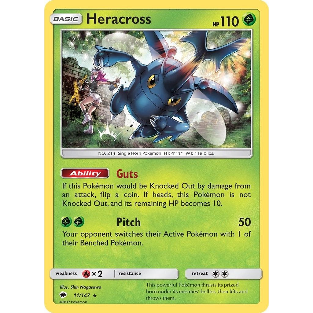 Image for Heracross (11/147) (SM03) - Pokemon
