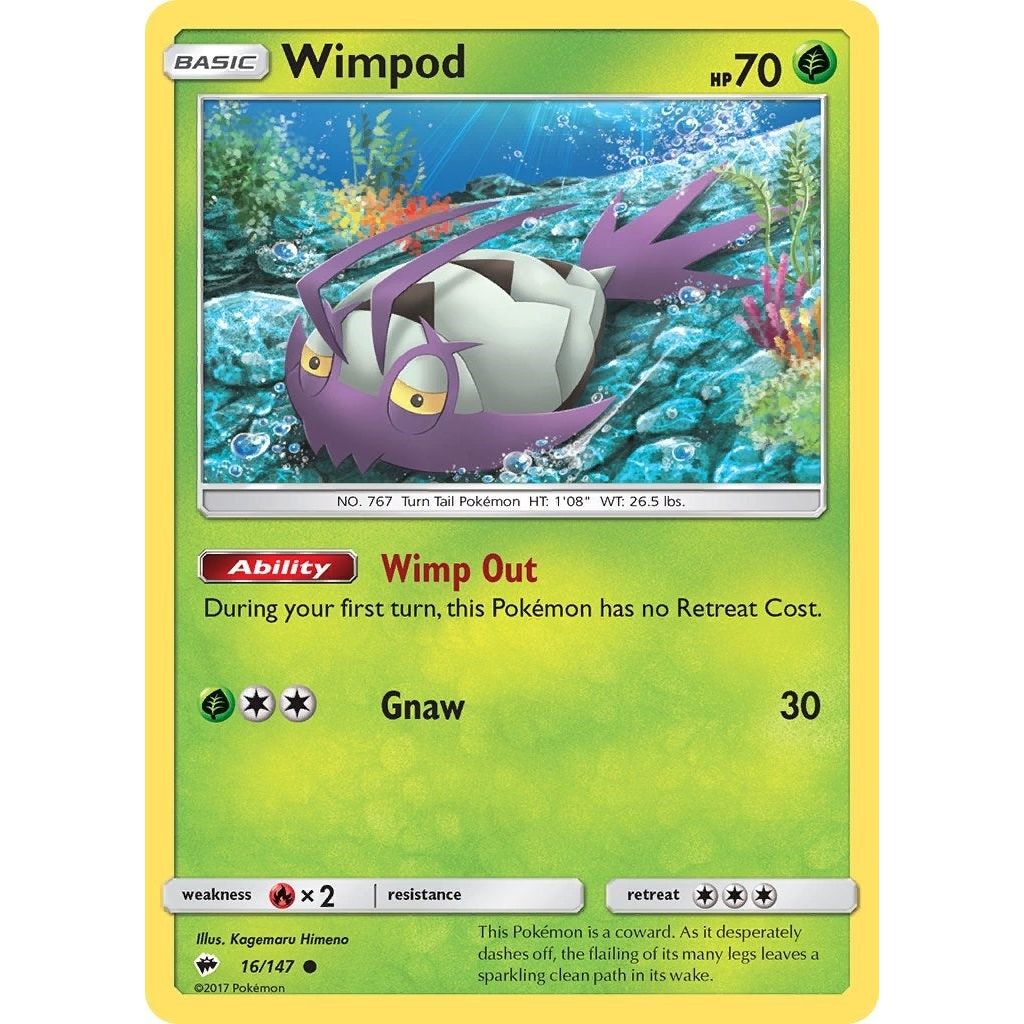 Image for Wimpod (16/147) (SM03) - Pokemon