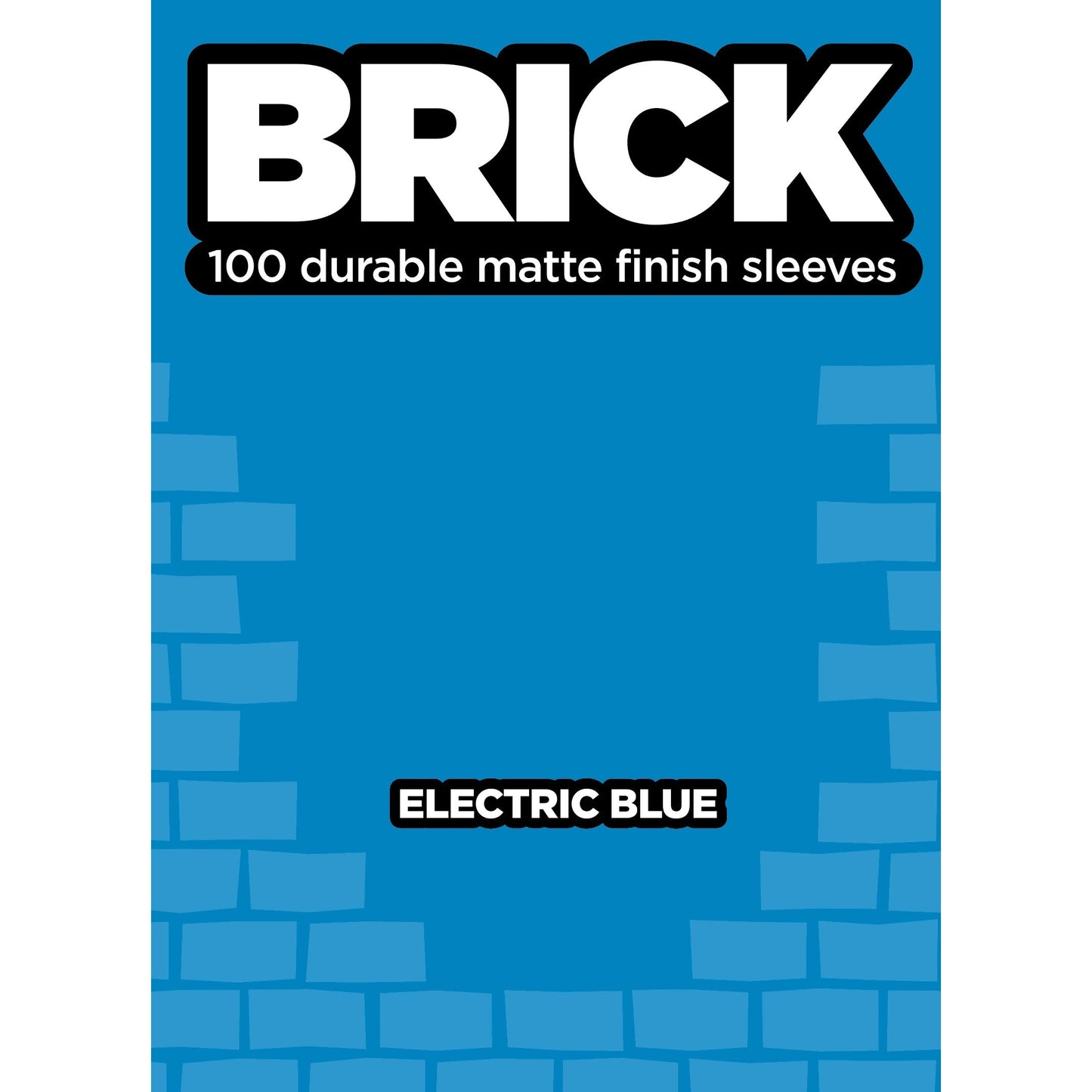 Image for BRICK - Electric Blue (100-Pack) - Card Sleeves