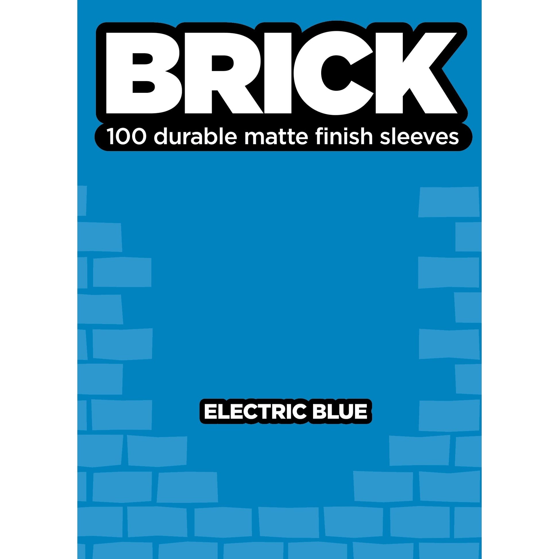 Image for BRICK - Electric Blue (100-Pack) - Card Sleeves