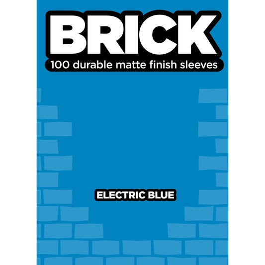 Image for BRICK - Electric Blue (100-Pack) - Card Sleeves