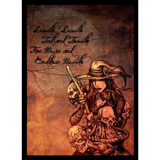Image for Double Matte Art Sleeve - Cauldron (50-Pack) - Card Sleeves