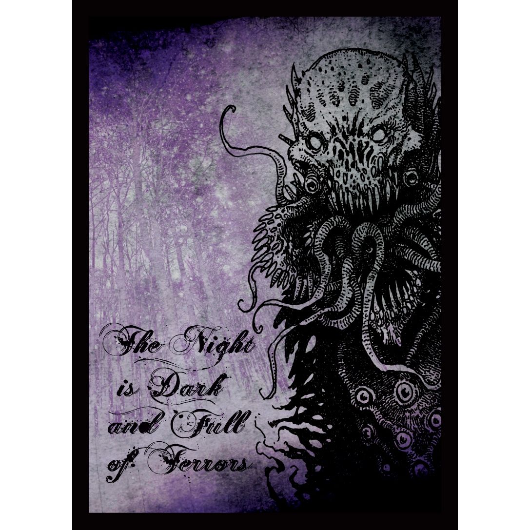 Image for Double Matte Art Sleeve - Night is Dark (50-Pack) - Card Sleeves