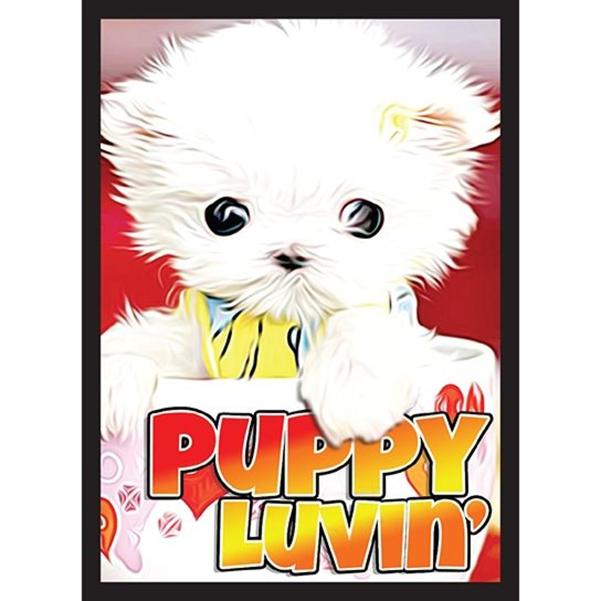 Image for Double Matte Art Sleeve - Puppy Luvin' (50-Pack) - Card Sleeves