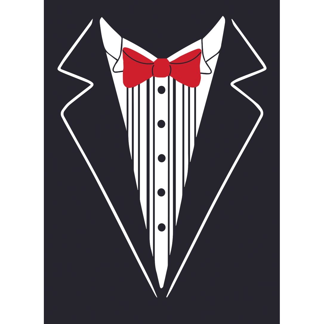 Image for Double Matte Art Sleeve - Tuxedo (50-Pack) - Card Sleeves