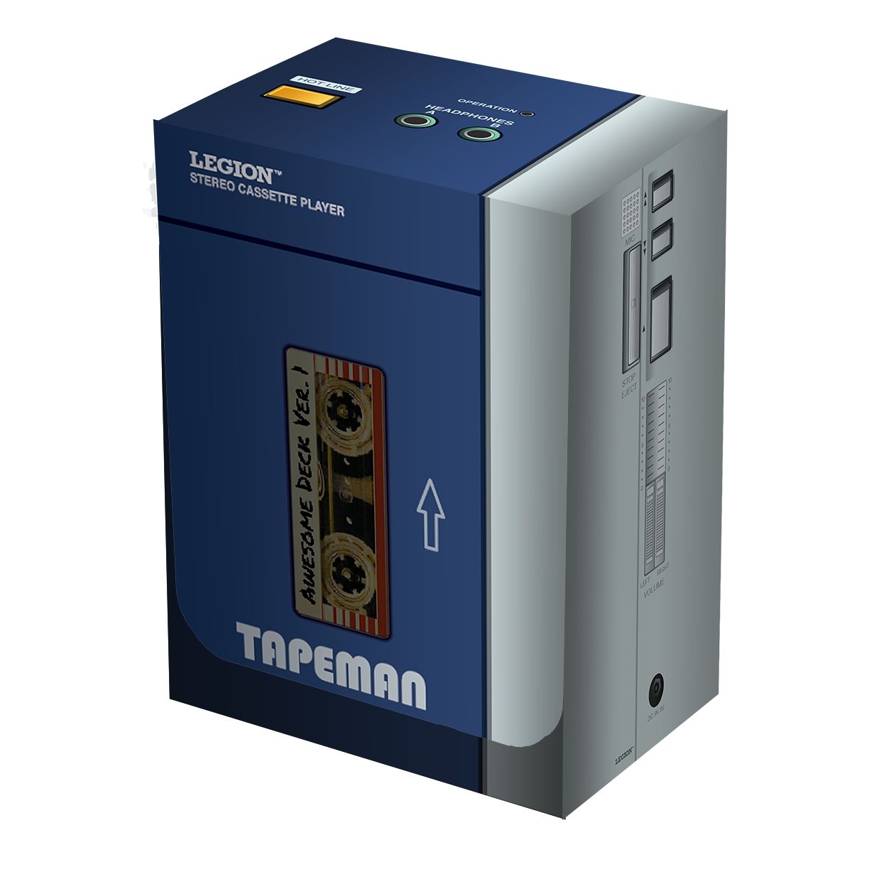 Image for Deck Box - Cassette - Deck Boxes