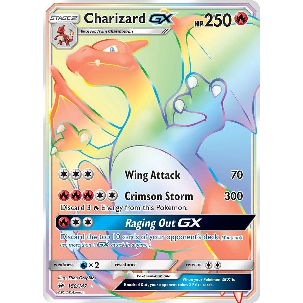 Image for Charizard GX (Secret) (150/147) (SM03) - Pokemon
