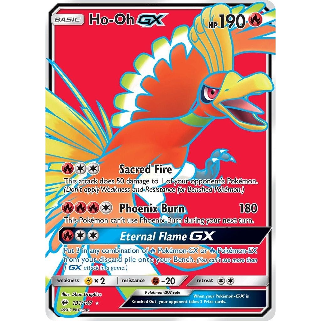 Image for Ho-Oh GX (Full Art) (131/147) (SM03) - Pokemon