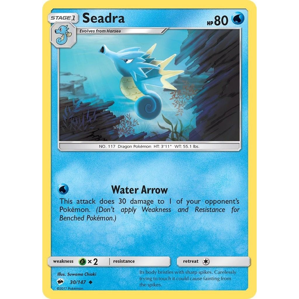 Image for Seadra (30/147) (SM03) - Pokemon