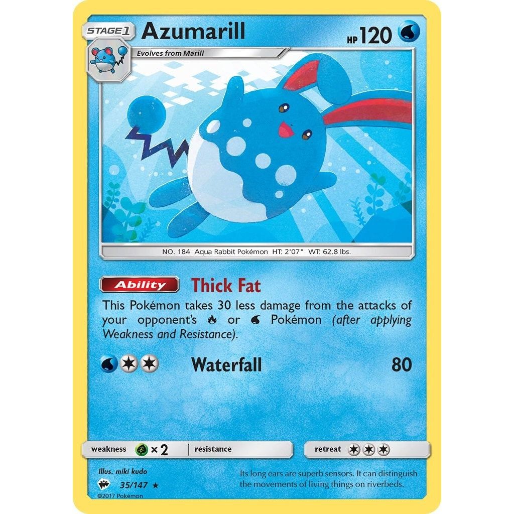 Image for Azumarill (35/147) (SM03) - Pokemon