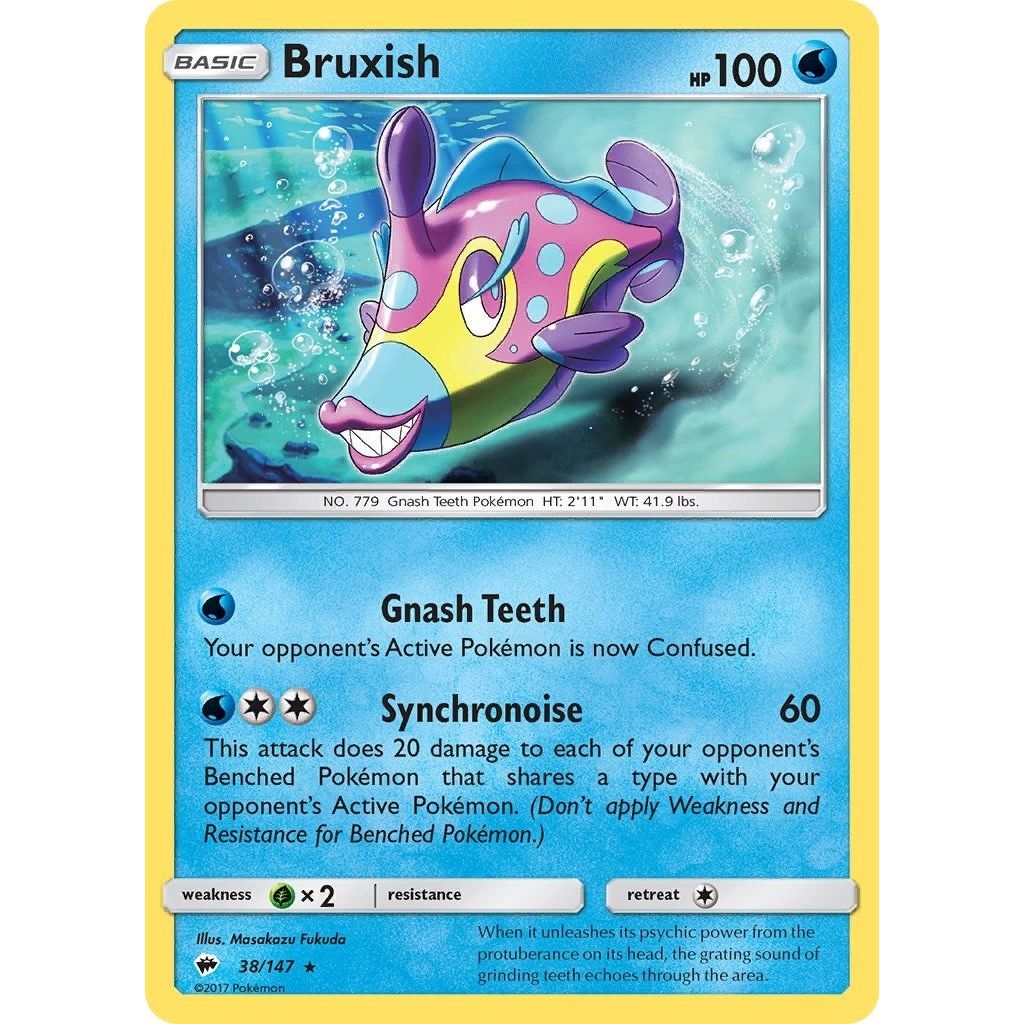 Image for Bruxish (38/147) (SM03) - Pokemon