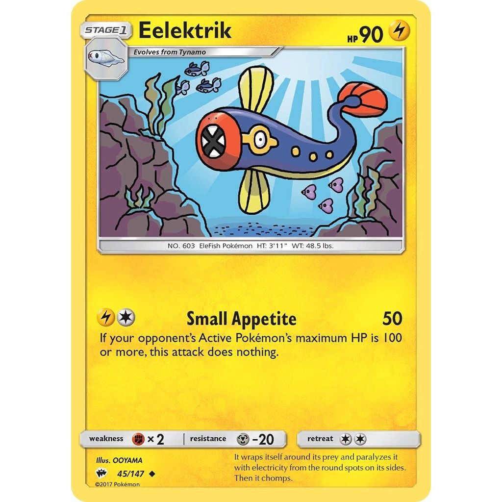 Image for Eelektrik (45/147) (SM03) - Pokemon
