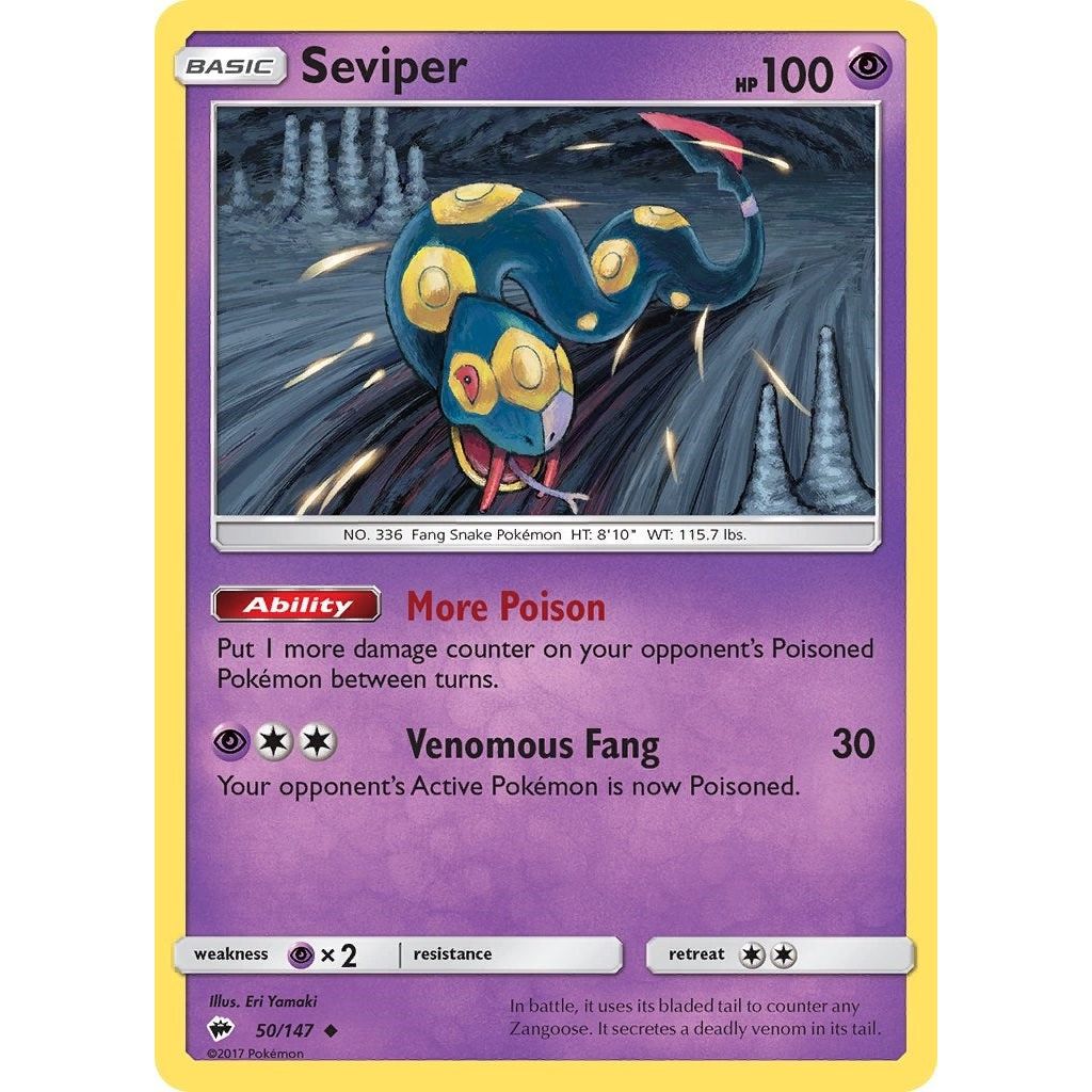Image for Seviper (50/147) (SM03) - Pokemon