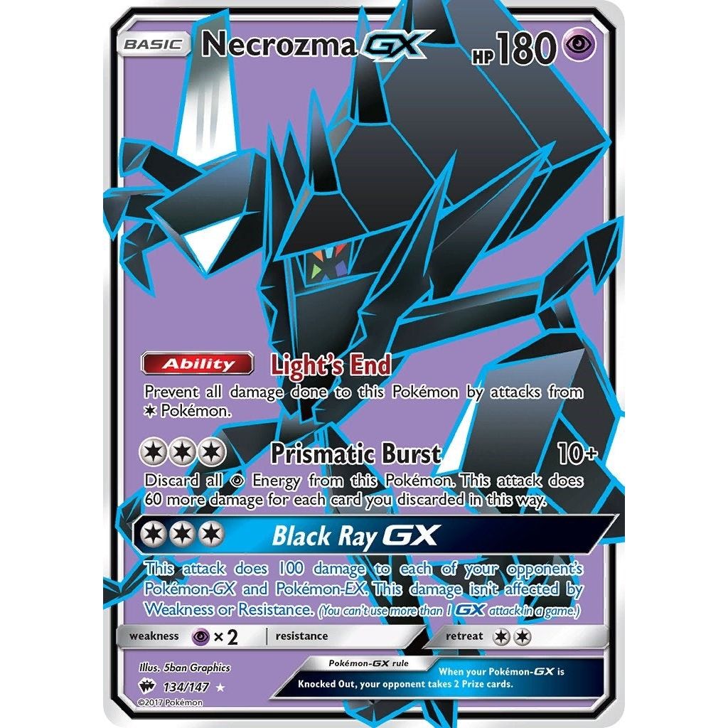Image for Necrozma GX (Full Art) (134/147) (SM03) - Pokemon