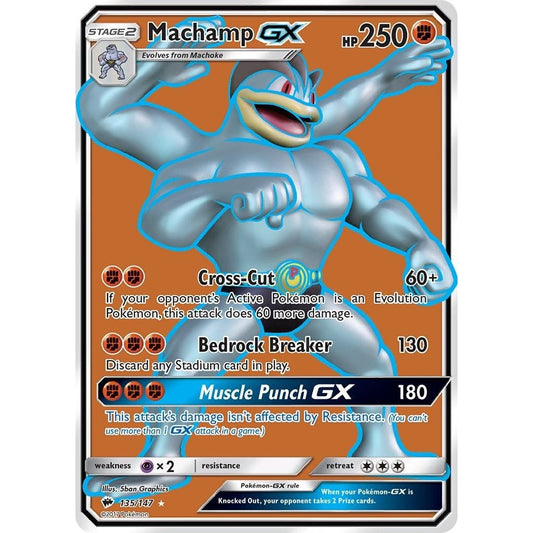 Image for Machamp GX (Full Art) (135/147) (SM03) - Pokemon