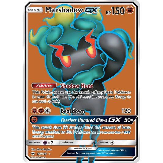 Image for Marshadow GX (Full Art) (137/147) (SM03) - Pokemon