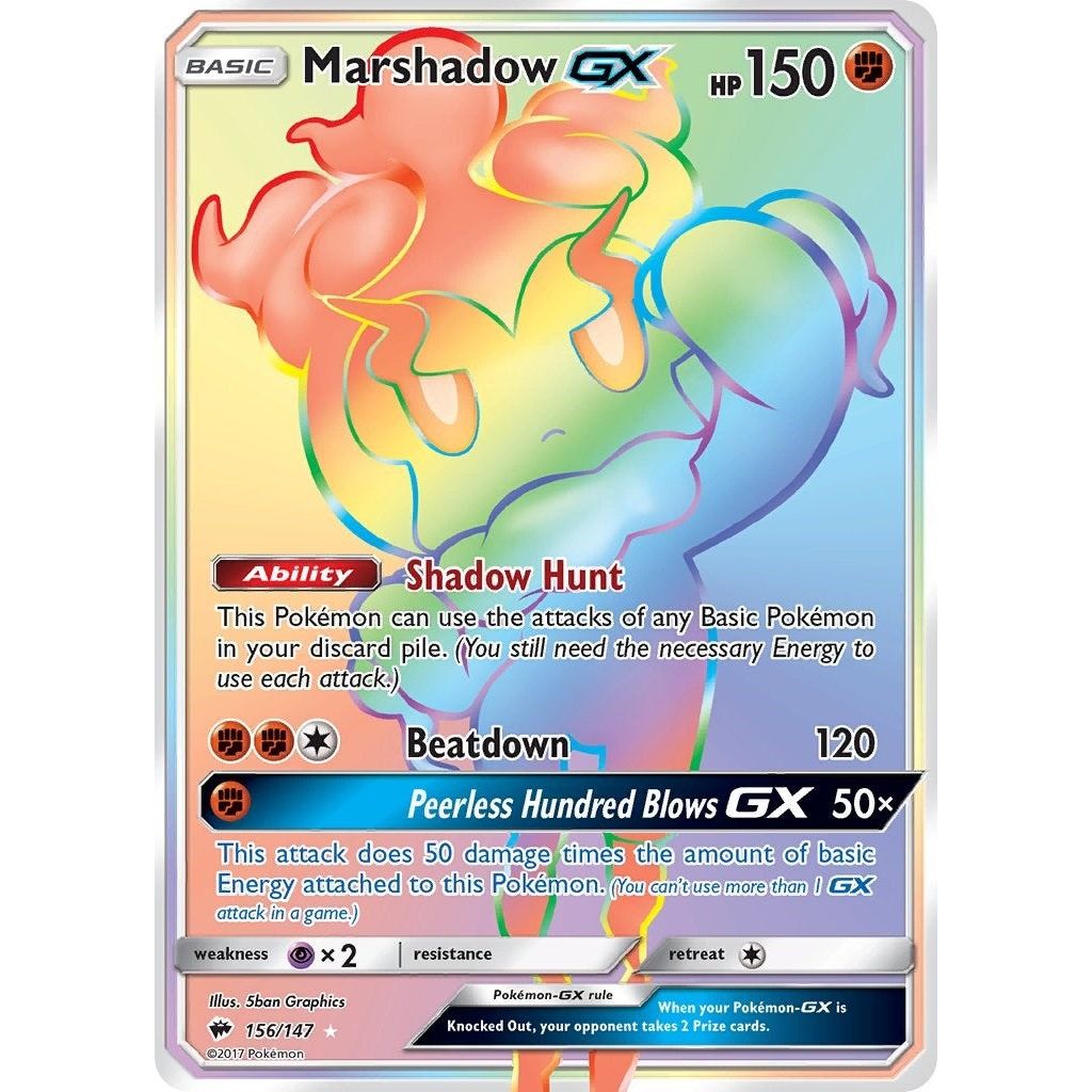 Image for Marshadow GX (Secret) (156/147) (SM03) - Pokemon