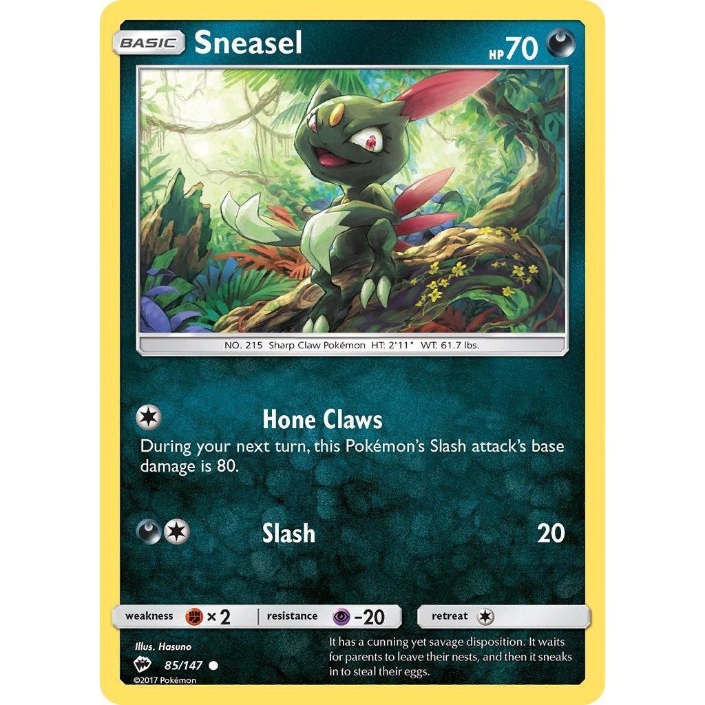 Image for Sneasel (85/147) (SM03) - Pokemon