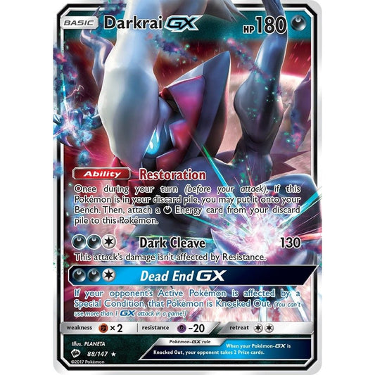 Image for Darkrai GX (88/147) (SM03) - Pokemon