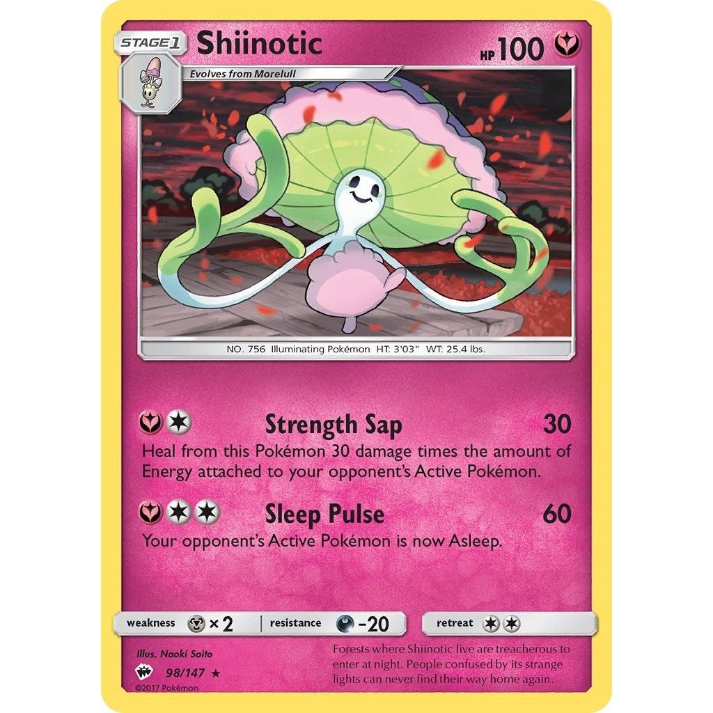 Image for Shiinotic (98/147) (SM03) - Pokemon