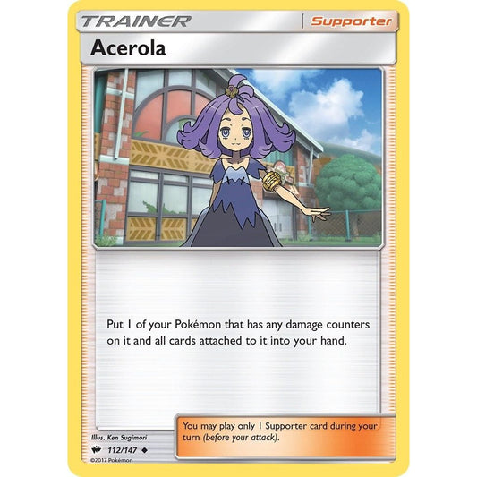 Image for Acerola (112/147) (SM03) - Pokemon