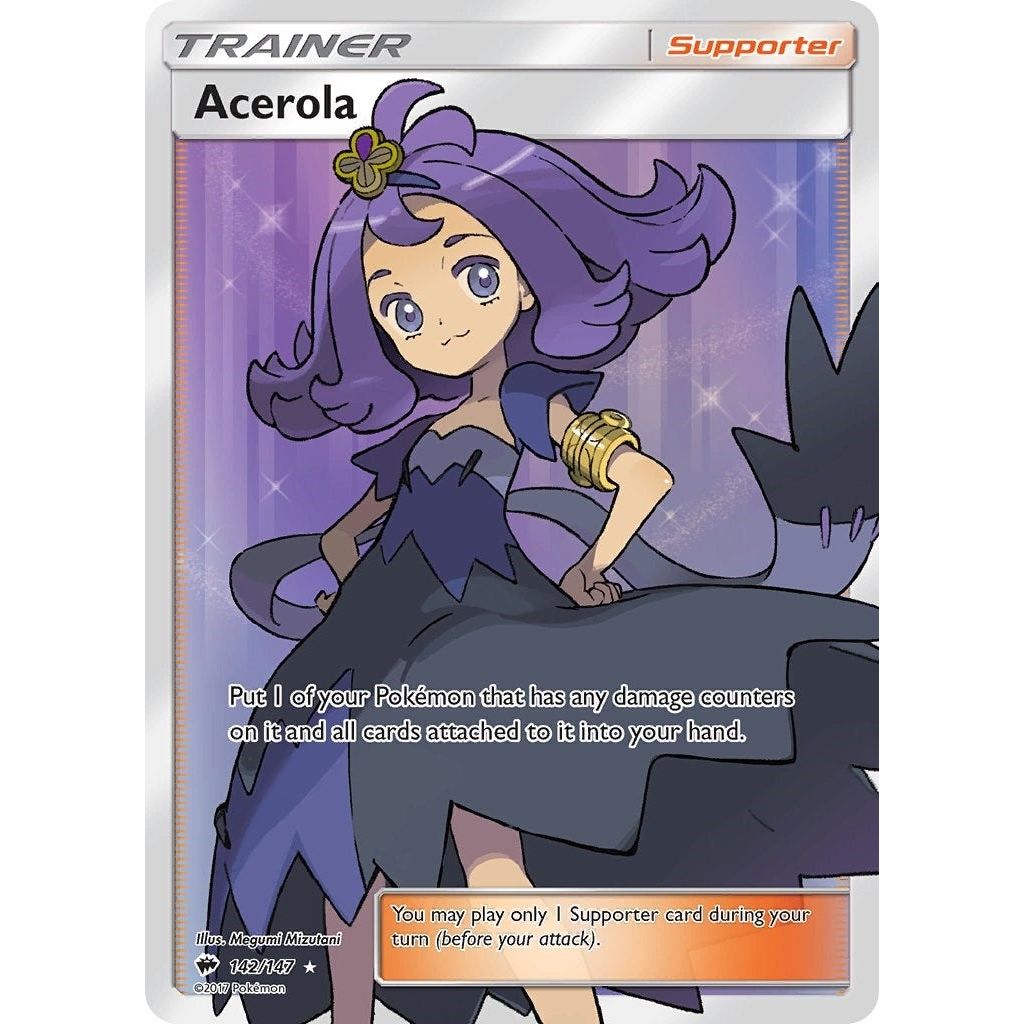 Image for Acerola (Full Art) (142/147) (SM03) - Pokemon